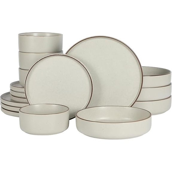 Gibson Elite Gelston 16-Piece Stoneware Dinnerware Set