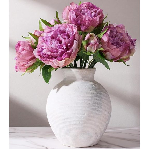 Ceramic Flower Vase for Home Decor & Flowers