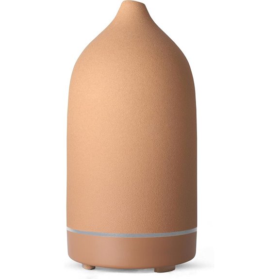 Essential Oil Diffuser Handmade Ceramic 100ML (Pottery Red)