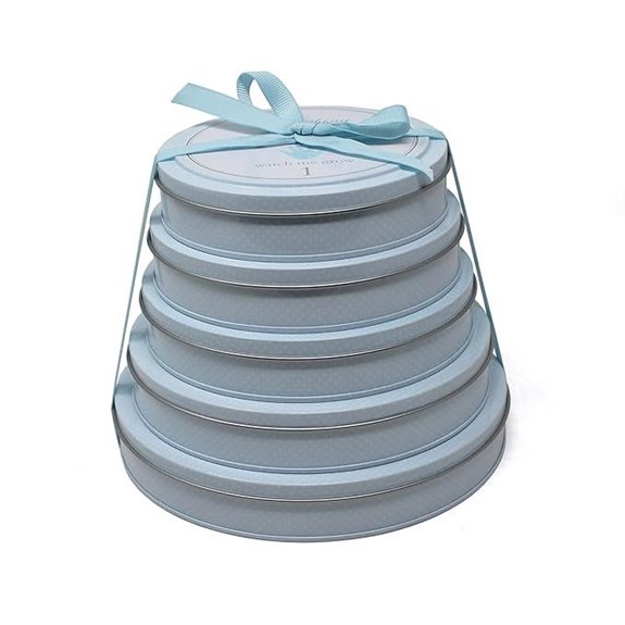Child to Cherish Handprints Tower of Time Plaster of Paris Kit Blue