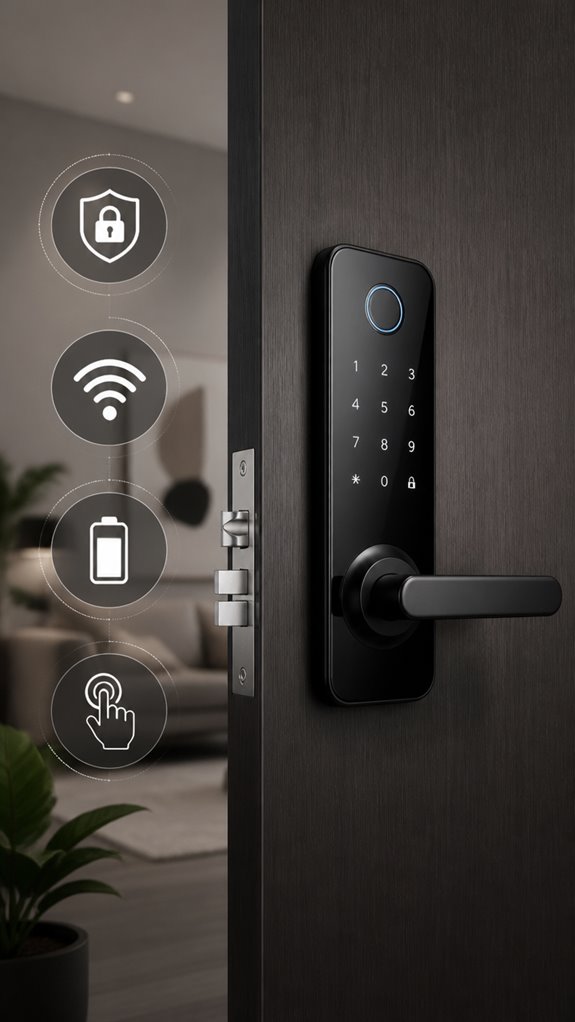 choosing door lock features