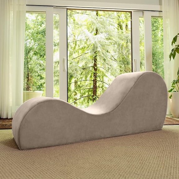 Avana Chaise Lounge for Yoga and Relaxation
