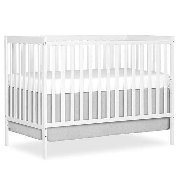 Dream On Me Synergy 5-in-1 Baby Crib in White