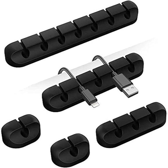 Cord Organizer Clips for Desk Car Nightstands