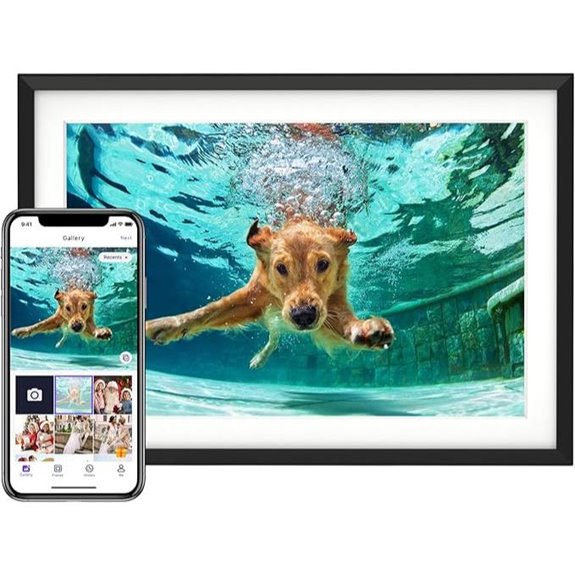 Euphro 10.1 Digital Photo Frame with 32GB Storage