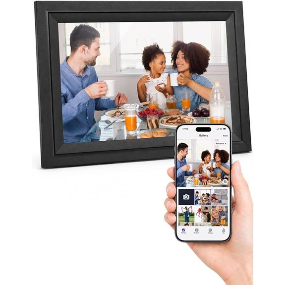 SAMMIX 10.1-Inch WiFi Digital Photo Frame