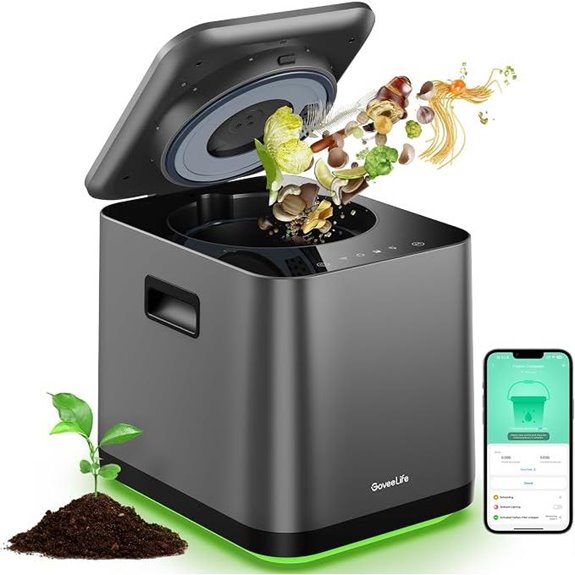 GoveeLife Electric Kitchen Composter with Auto-Cleaning