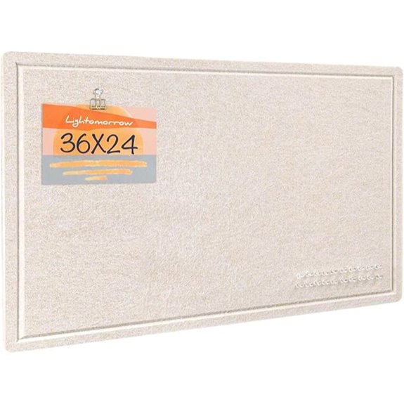 Lightomorrow Felt Bulletin Board with Pushpins