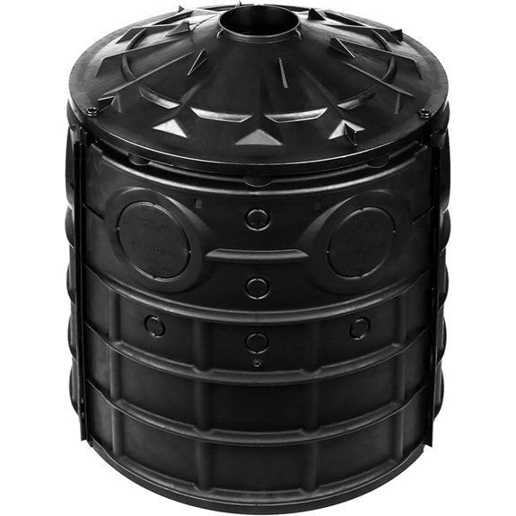 SQUEEZE Master 50 Gallon Rainwater Collection Barrel