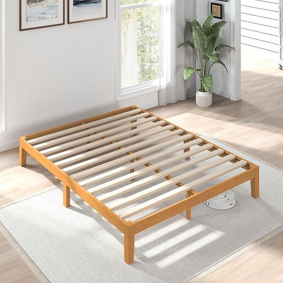 OLIXIS 12-Inch Heavy Duty Full Bed Frame
