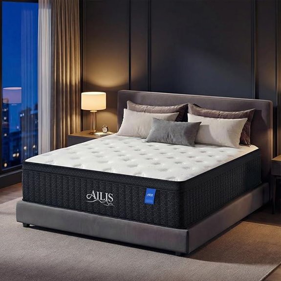 Ailis Queen Hybrid Mattress with Pocket Springs