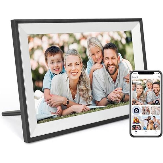 10.1-Inch WiFi Digital Photo Frame with Cloud Storage