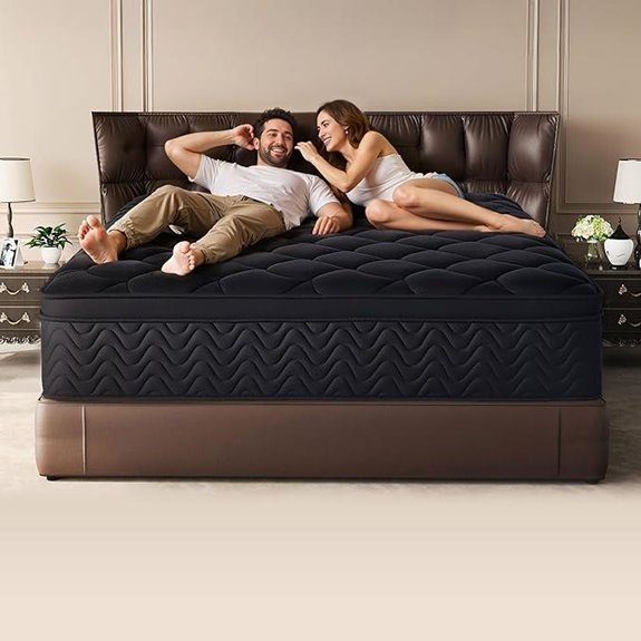 Premium 12 Inch King Mattress with Memory Foam