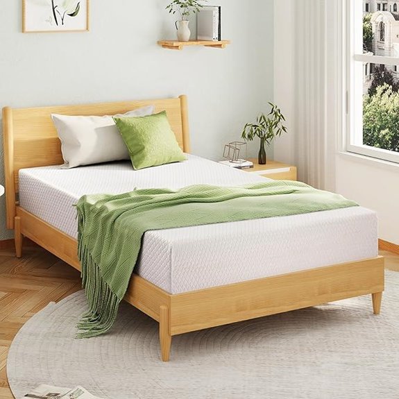 EGOHOME Memory Foam Mattress with Cooling Gel 75 Length