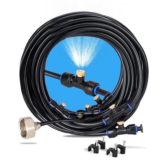 UNCO Misting System 26 FT Brass Nozzles