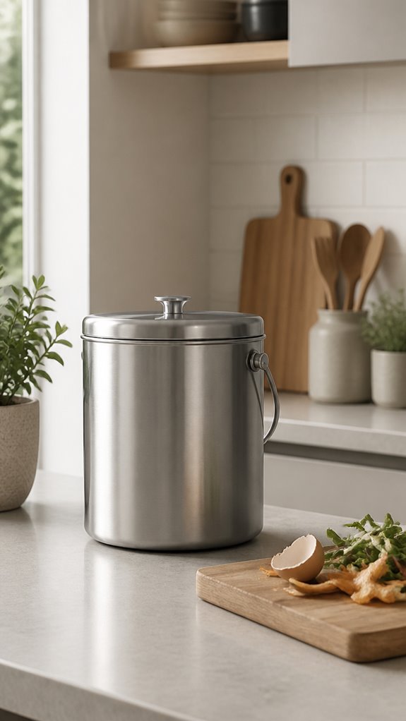 practical stylish compost bin