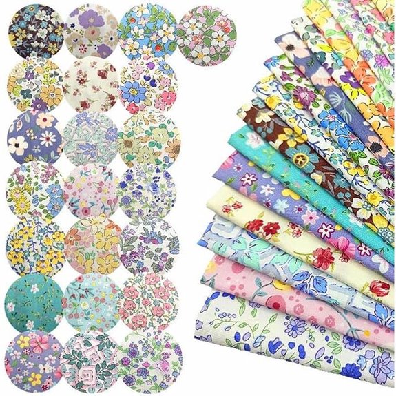 precut quilting fabric squares