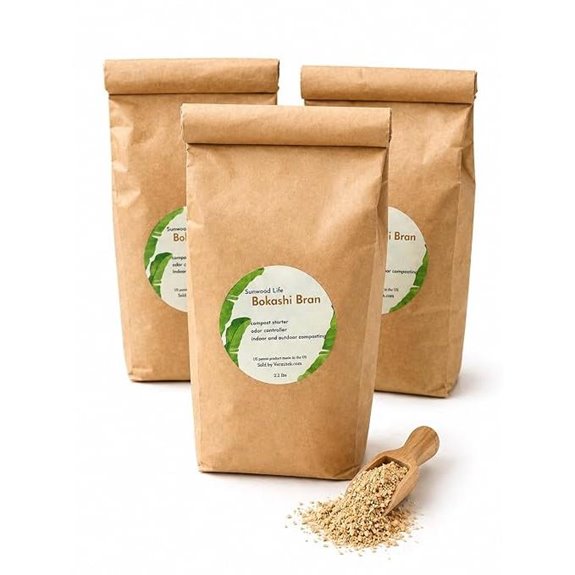Sunwood Life Premium Bokashi Bran for Composting