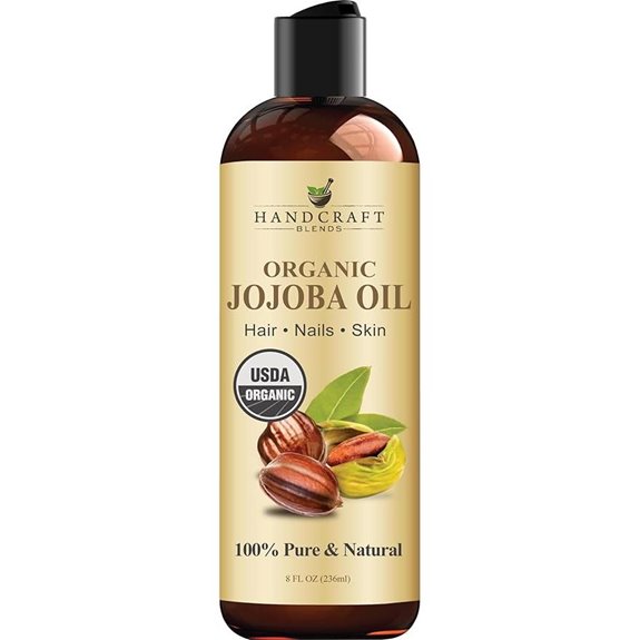 Organic Jojoba Oil for Hair Skin & Face
