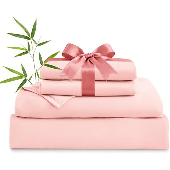 MICORAL Queen Bamboo Rayon Cooling Sheet Set