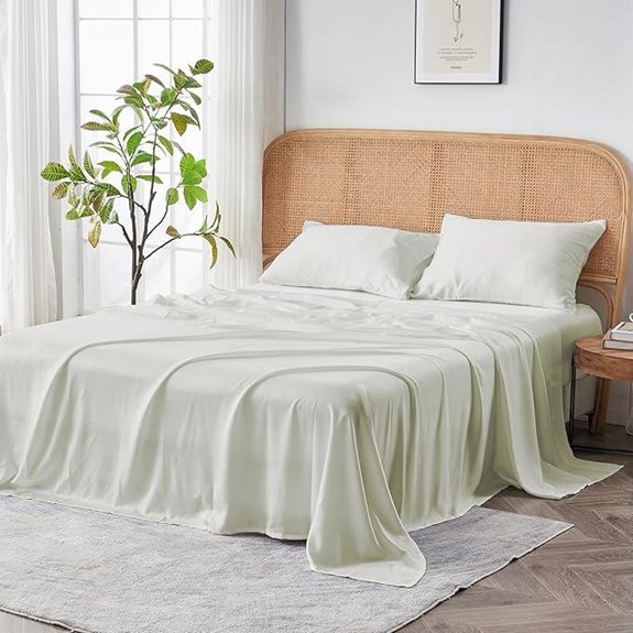 Sijo AiryWeight Tencel Sheet Set (Queen Ivory)