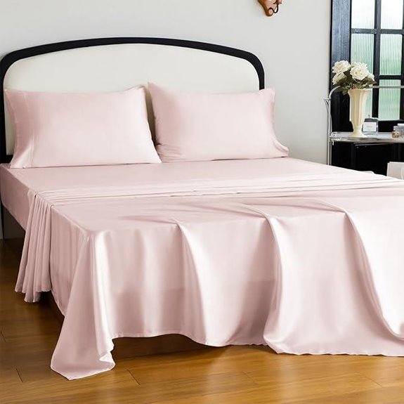 Queen Tencel Lyocell Cooling Sheets with Deep Pockets