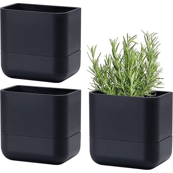 Phoenix Vine Wall-Mounted Self-Watering Planters (Set of 3)