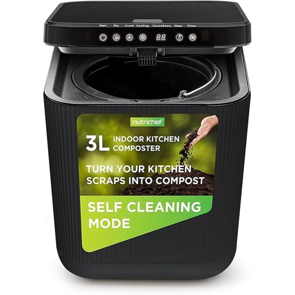 Nutrichef 3L Electric Kitchen Composter