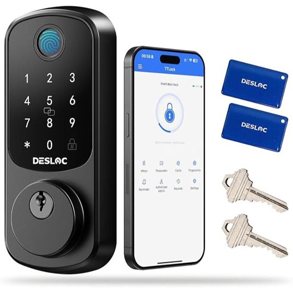 DESLOC B200 Smart Fingerprint Door Lock with App