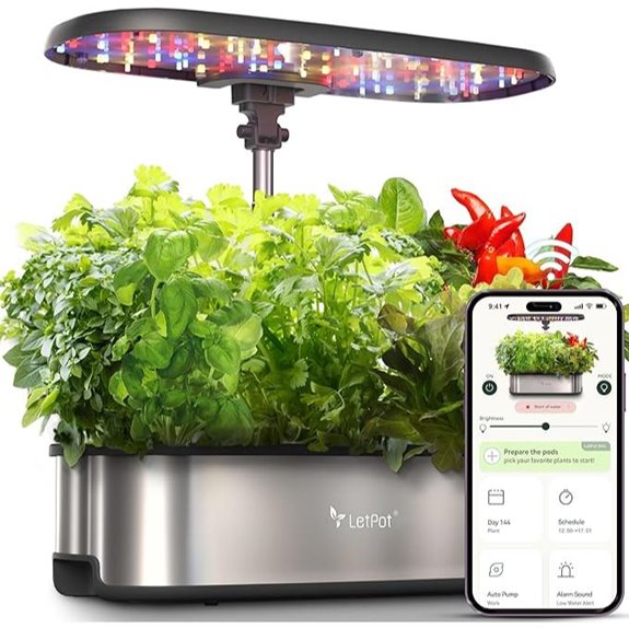 LETPOT Hydroponic Herb Garden System with App Control