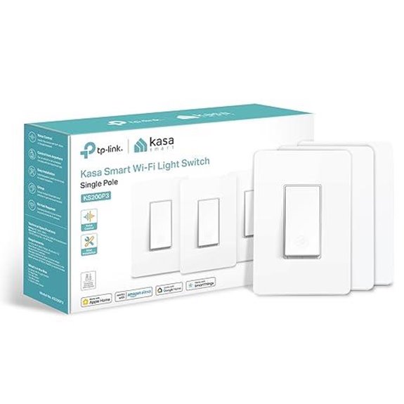 Kasa Smart Apple HomeKit Light Switch (3-Pack)