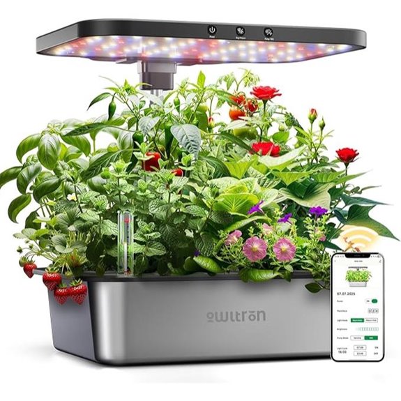 Owltron Hydroponic Grow System Kit with App Control