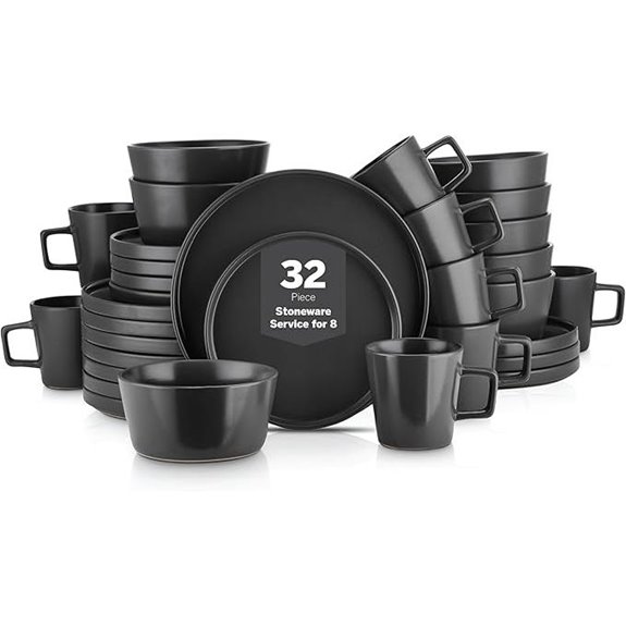 Stone Lain Celina 32-Piece Modern Dinnerware Set for 8