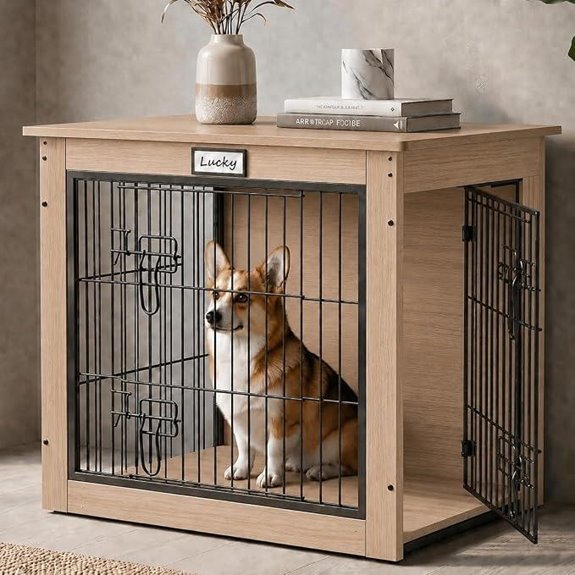 Furniture Dog Crate for Small/Medium Dogs