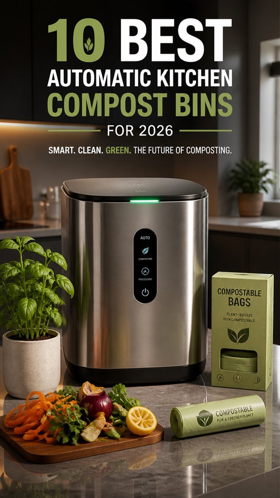 10 Best Automatic Kitchen Compost Bins for 2026