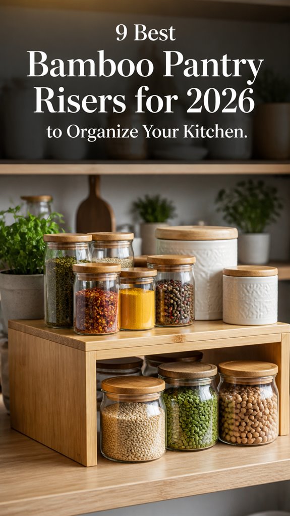9 Best Bamboo Pantry Risers for 2026 to Organize Your Kitchen