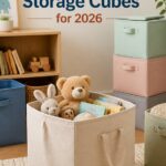 top canvas toy storage cubes