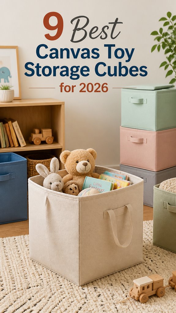 9 Best Canvas Toy Storage Cubes for 2026