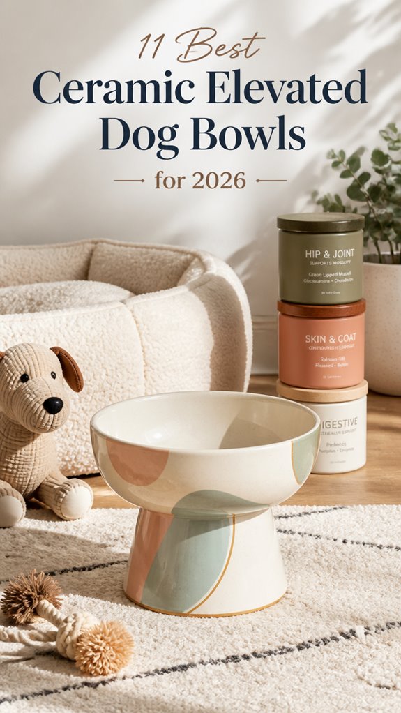 11 Best Ceramic Elevated Dog Bowls for 2026