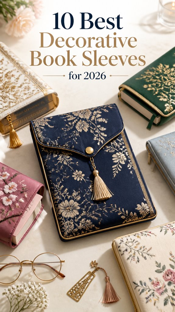 10 Best Decorative Book Sleeves for 2026
