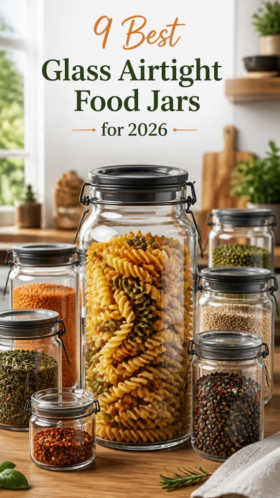 9 Best Glass Airtight Food Jars for 2026