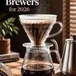 top glass pour over brewers