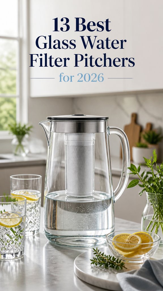 13 Best Glass Water Filter Pitchers for 2026