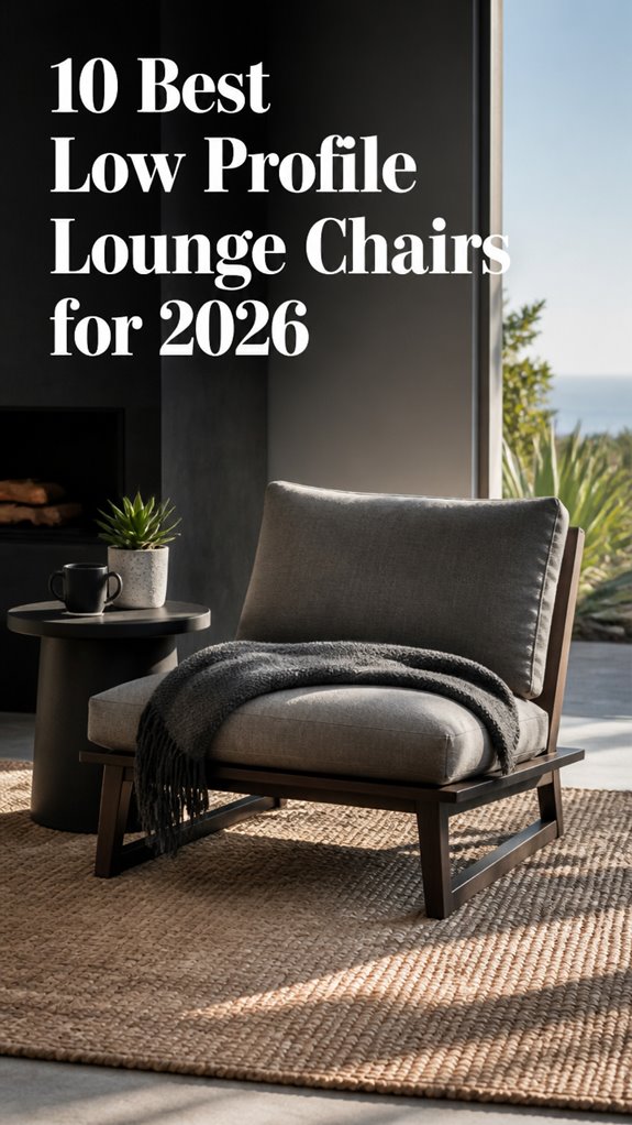10 Best Low Profile Lounge Chairs for 2026