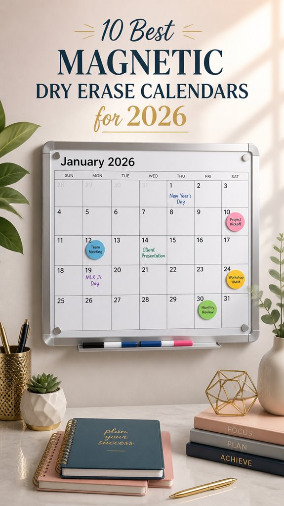 10 Best Magnetic Dry Erase Calendars for 2026