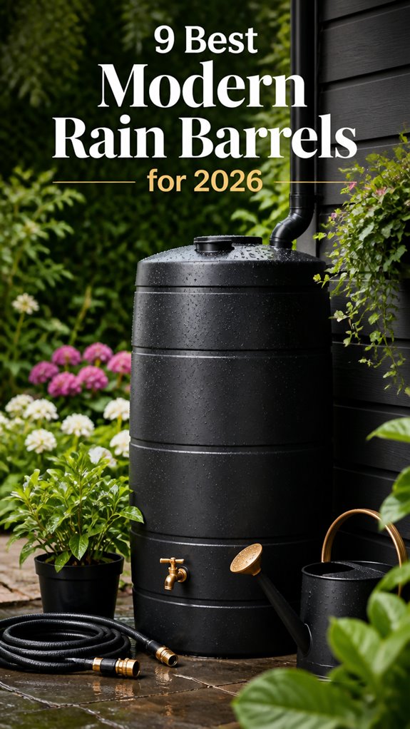 9 Best Modern Rain Barrels for 2026