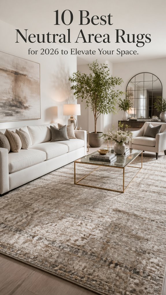 10 Best Neutral Area Rugs for 2026 to Elevate Your Space