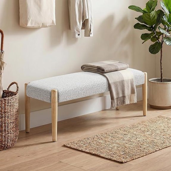 Usaint 42 Upholstered Bedroom & Entryway Bench