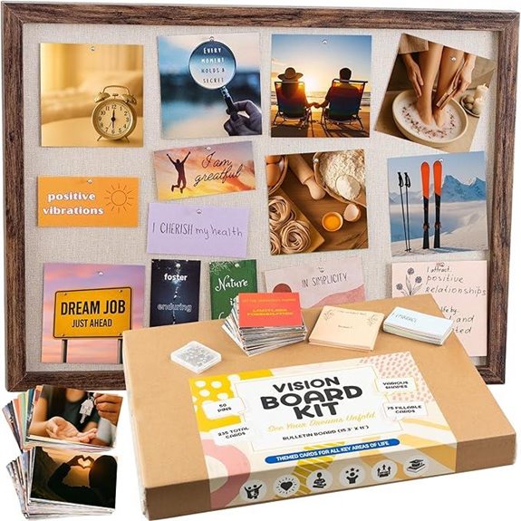 ZEDORA Vision Board Kit with 235 Pictures