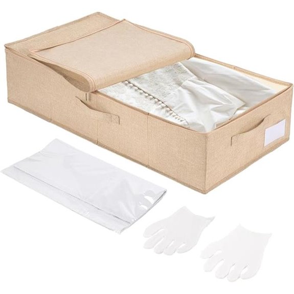 Wedding Dress Storage Box with Tissue & Gloves